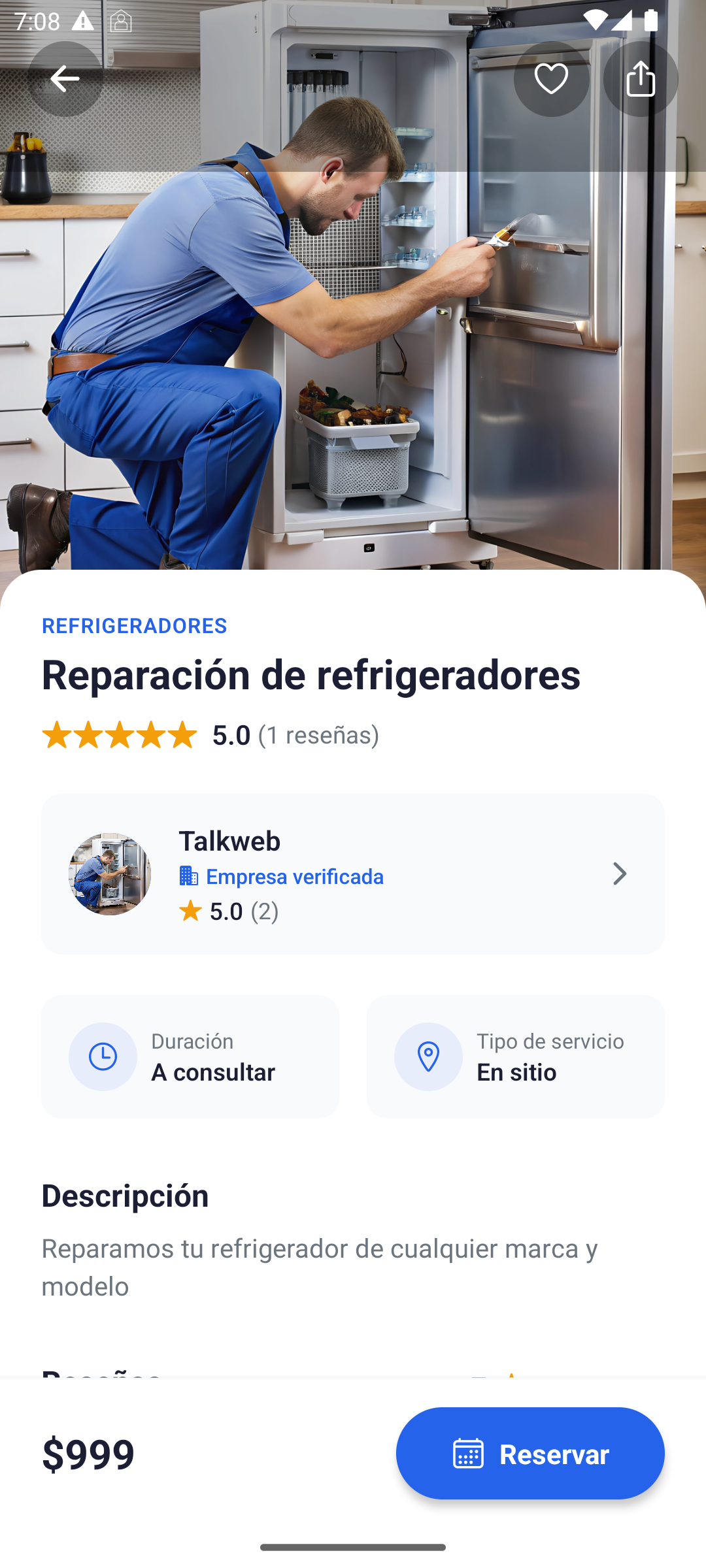 Perfil del proveedor